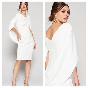 Betsy u0026 Adam | Dresses | Nwot Betsy Adam Caped Sheath Dress Size 4 |  Poshmark